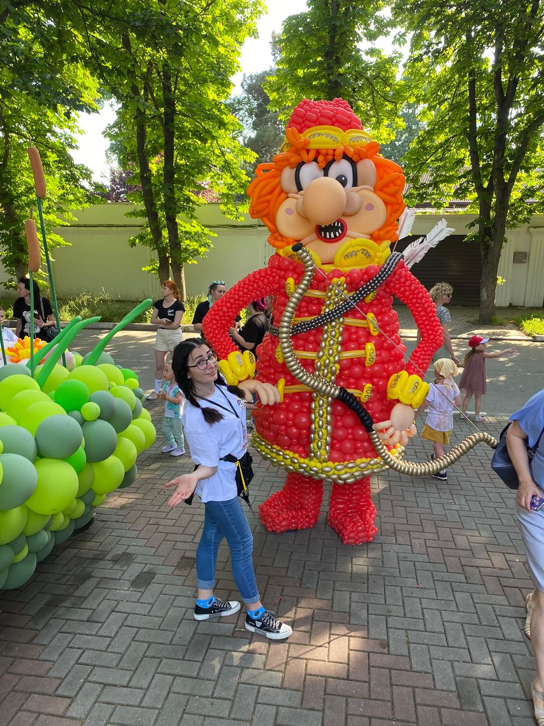 Воздушные шары и оформление праздника в Геленджике